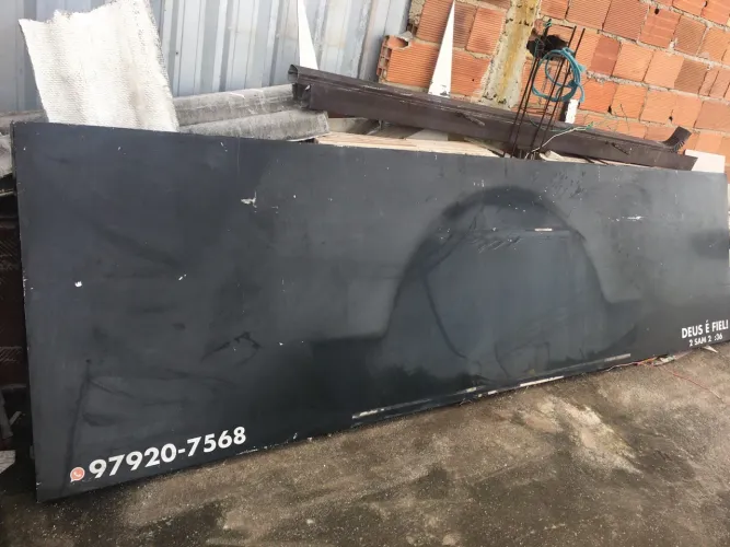 Placa de alumínio para comércio 
