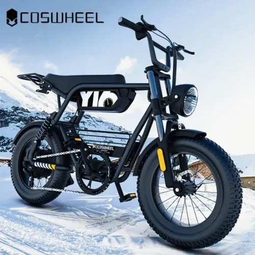 Bicicleta Elétrica Coswheel Y16 | Autonomia e Conforto - Multivendas Store