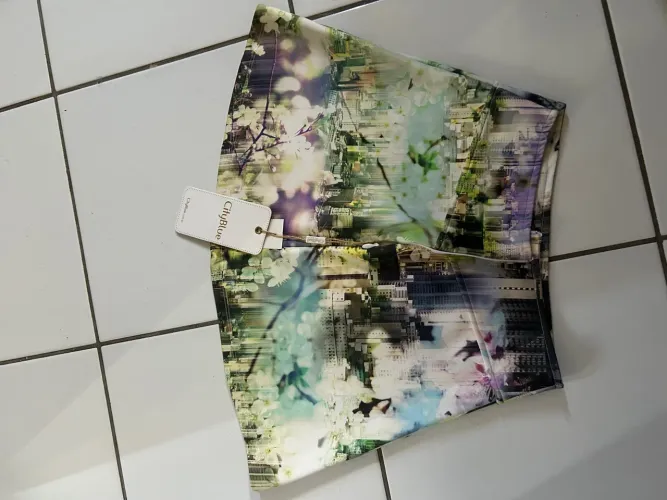 Shorts City Blue com estampa