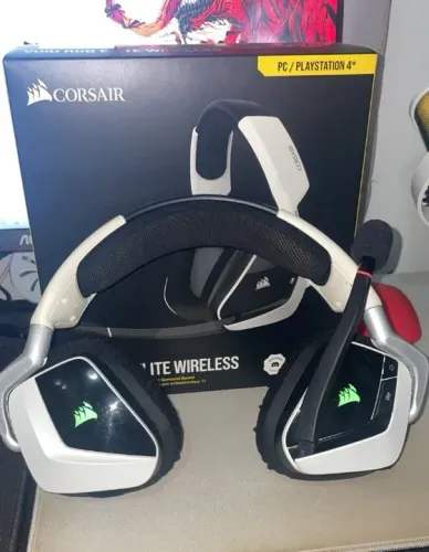 Headset Gamer Corsair Void Elite Wireless, RGB, 7.1 Surround