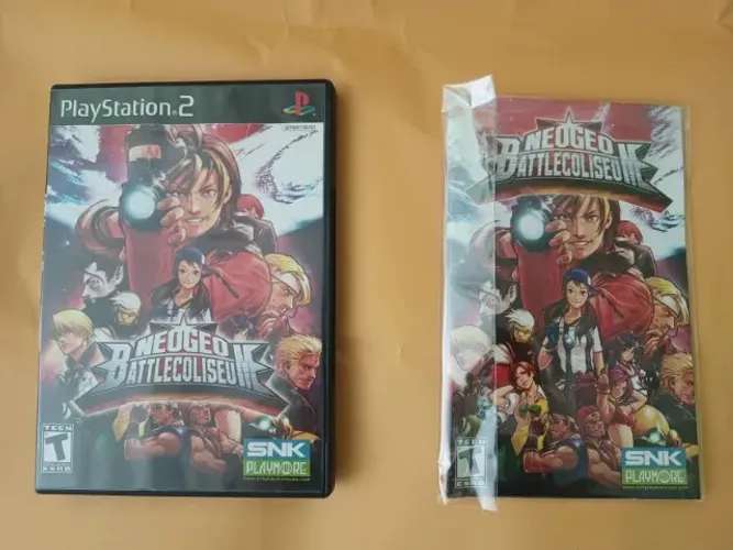 Neo Geo Battle Coliseum Original PS2 Completo