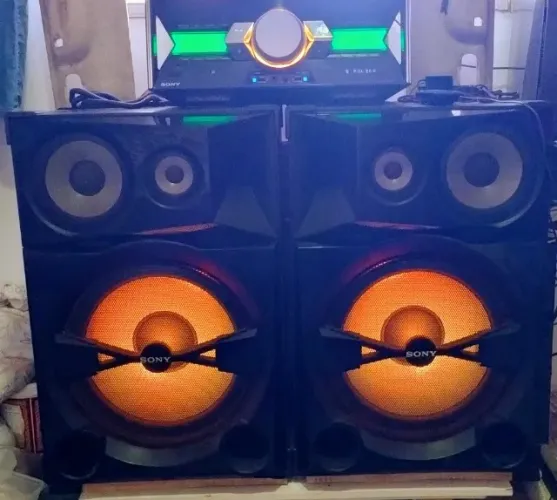 Som Shake 7 Sony Bluetooth USB CD NFC Nota Fiscal