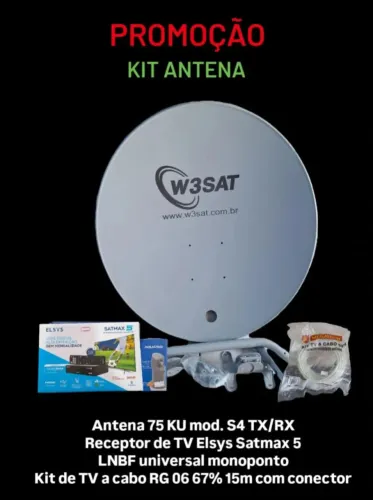 Kite nova parabólica digital 