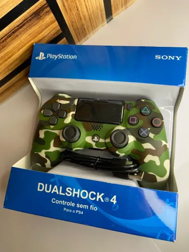Controle de ps4 Verde camuflado an2
