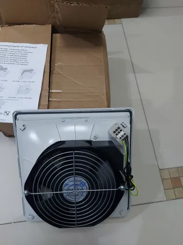 Ventilador exaustão com filtro quadrado, Pfannenberg