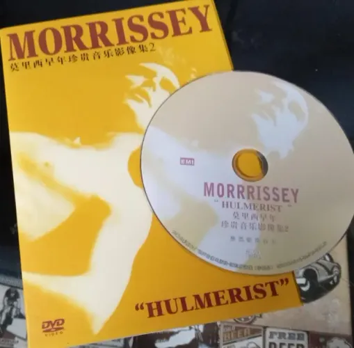 DVD Importado Morrisey Hulmerist Raro Impecável