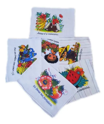 Pano de prato estampado R$ 1,65