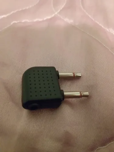 Adaptador p2 fêmea para 2 p2 macho