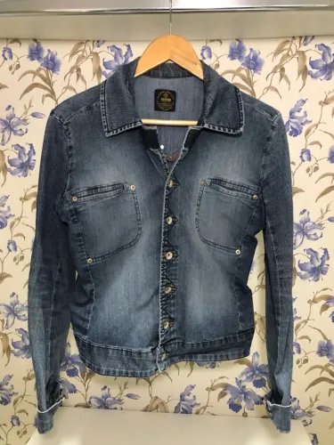 Jaqueta Jeans Forum Azul 38