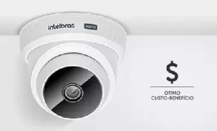 Câmera Dome Vhl 1120D Intelbras Alta Resolução Lente 2.8mm