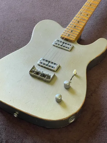 Guitarra Rittenhouse Cabron T-Model USA Heavy Relic Sh GOLD c/ Case ñ fender gibson suhr 
