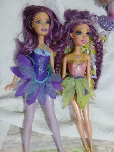 Barbie fayrtopia glee e fada roxa do filme segredo das fadas !