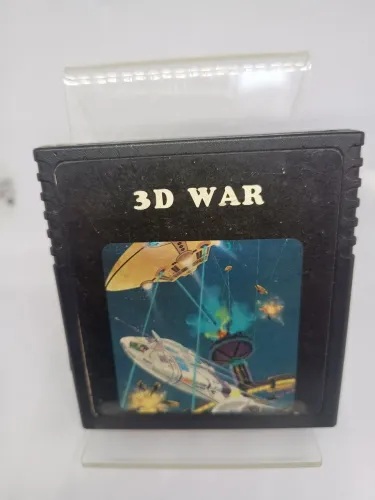 Cartucho 3D WAR - Jogo Clássico! Atari 2600