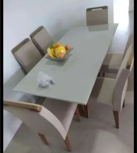 Mesa de jantar 6 lugares palestra entregamos