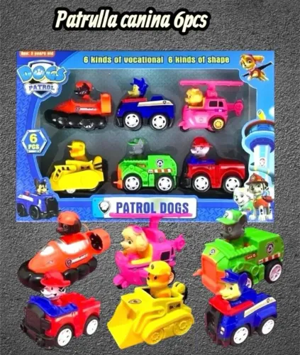 Patrulha canina - 6 personagens