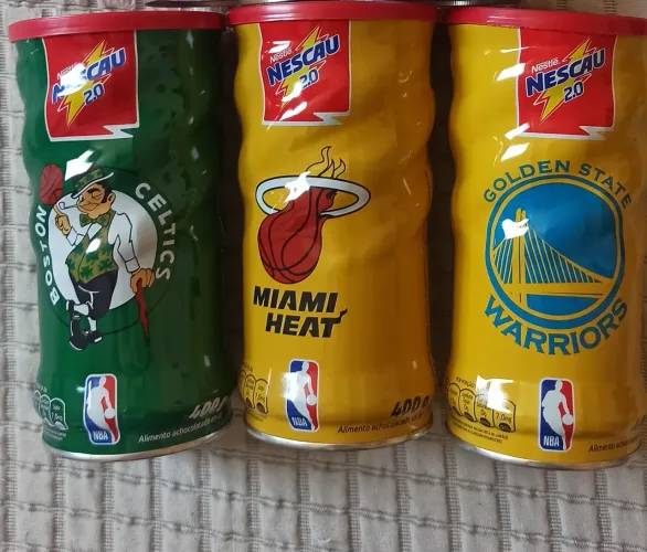 Lata Nescau NBA Basquete - LEIA A DESCRIÇÃO