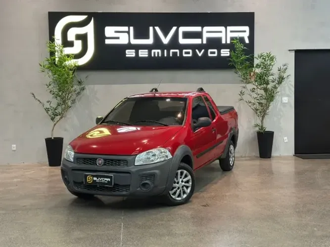 Strada Working Hard 1.4 | Único Dono | Só DF | Cabine Estendida 