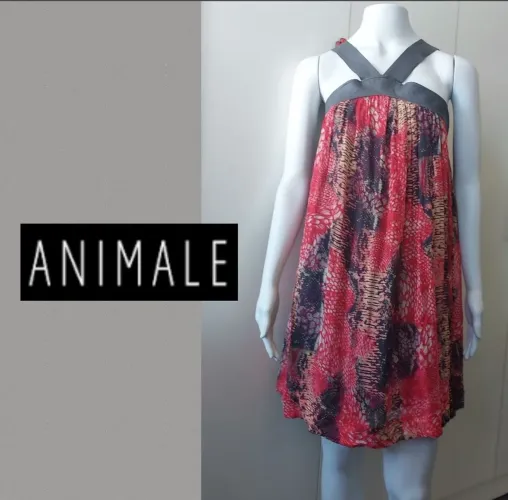 Animale vestido de seda