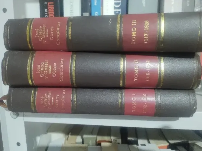 Obras Completas - Ortega y Gasset (6 volumes)