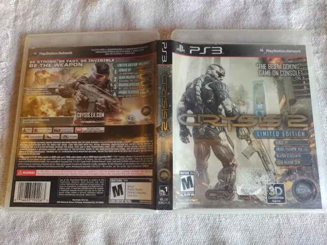Crysis 2 Limited Edition Jogo Mídia Física Para Playstation 3