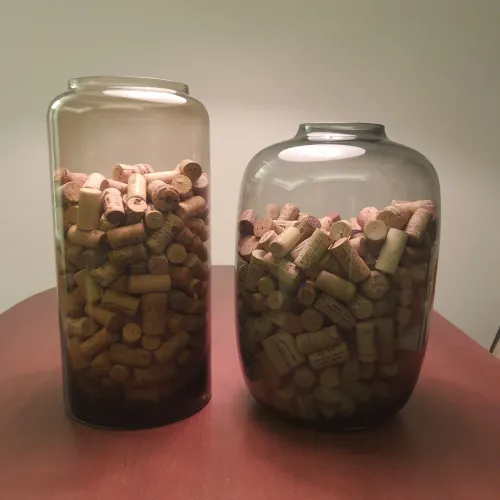 500 rolhas usadas