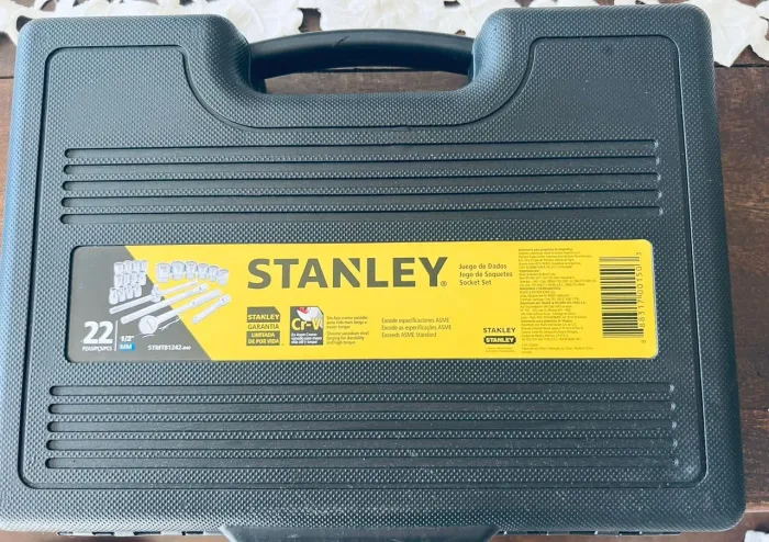 Jogo de Soquetes Stanley 22 Peças