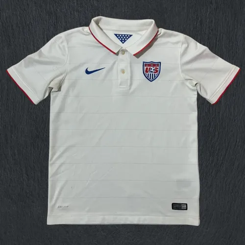 Camisa Seleção Estados Unidos Titular 2014 Tamanho G Infantil