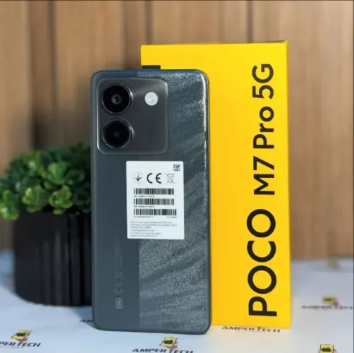 Poco M7 Pro 5G 256GB 8GB RAM - Celular rápido e eficiente 