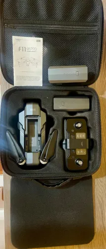 DRONE SJRC F11 4K - DUAS BATERiAS