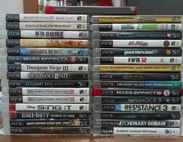 Games PS3 - Mídia física seminovos
