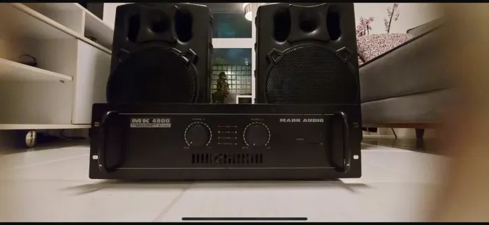2 CSR 4000 15? + Amplificador Mark Audio MK 4800