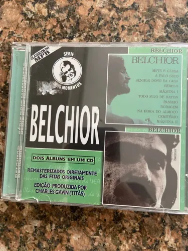 CD Belchior Dois álbuns em Um CD - Belchior (1974) e Belchior (1979) Raro!
