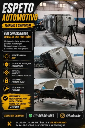 Espeto automotivo manual e universal