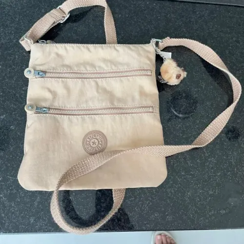 Bolsa Kipling original nova - bege