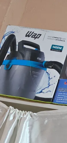 Aspirador de Pó e Água WAP GTW 1400W - LACRADO (NUNCA USADO)