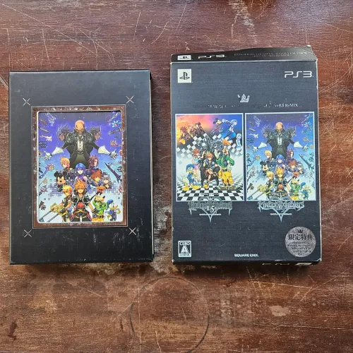 Kingdom Hearts HD 1.5 + 2.5 ReMIX Starter Pack PS3 - Edição Limitada Japonesa - Completo