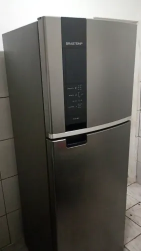 Geladeira Brastemp de Inox Frost Free