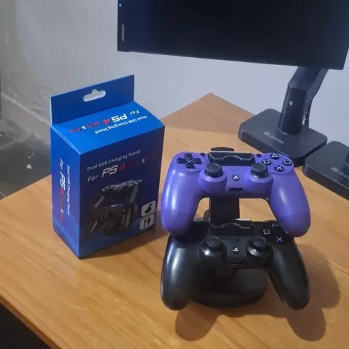 Suporte Carregador Duplo para Controles