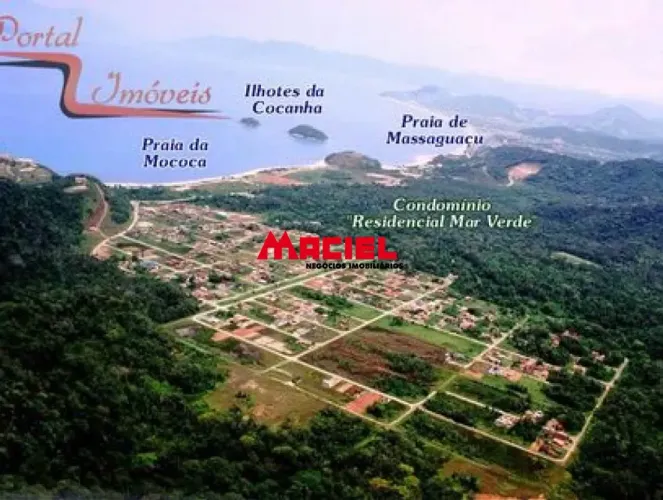 Terreno em condomínio fechado na Massaguaçu MAR VERDE
