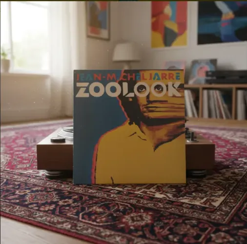 Lp - Jean Michel Jarre - Zoolook - 1984 - C/ Encarte