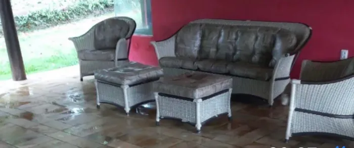 Conjunto de móveis de varanda Tidelli