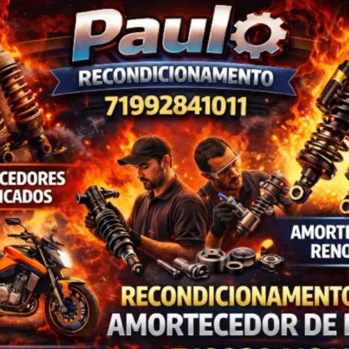 recondicionamento em amortecedor de moto