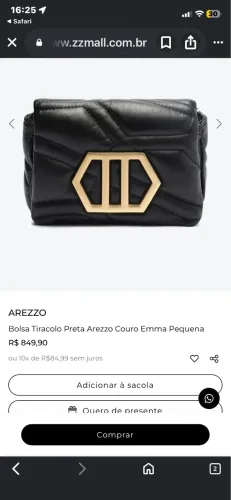 Bolsa tiracolo 
