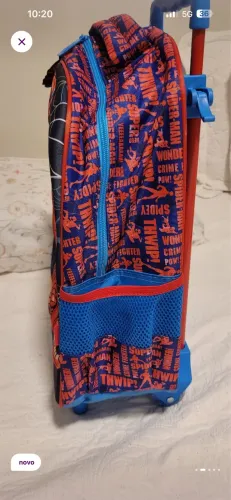 Mochila nova homem aranha