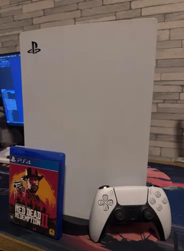 PS5 mídia física + 1 jogo