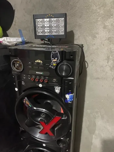 Caixa de som amvox new 1300 Watts