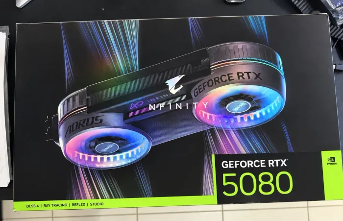 Placa de Video Gigabyte GeForce RTX 5080 Aorus Infinity , 16GB, GDDR7, 256-bit
