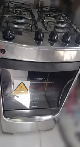 Fogão Inox Consul 4 Bocas Automático Novinho