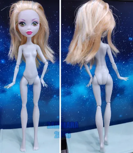 Boneca Monster High Lagoona Scaris para Customização, Reparo, Substituição, Sucata