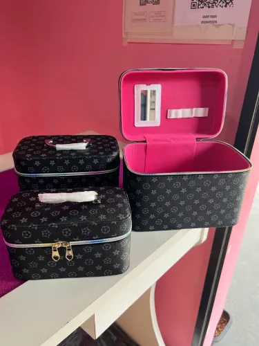 KIT 3 MALETA DE MAQUIAGEM ?